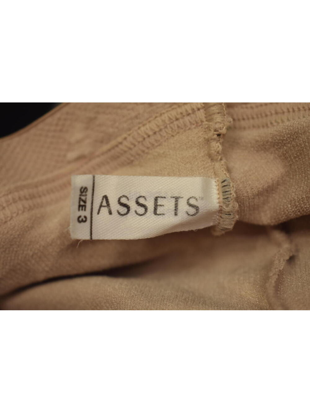 ASSETS Beige Shaping Leggings Size 3